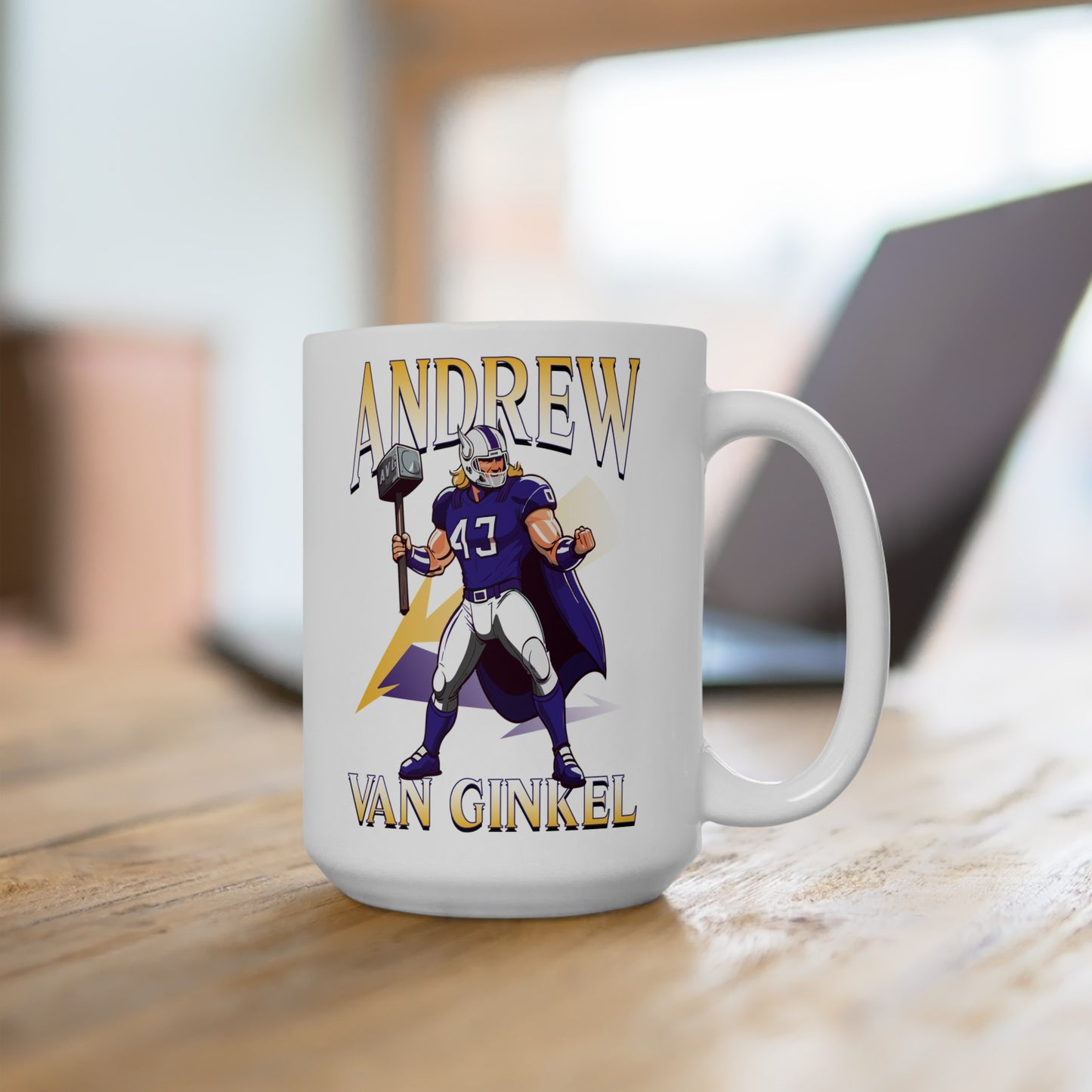 Andrew Van Ginkel Thor Themed Mug