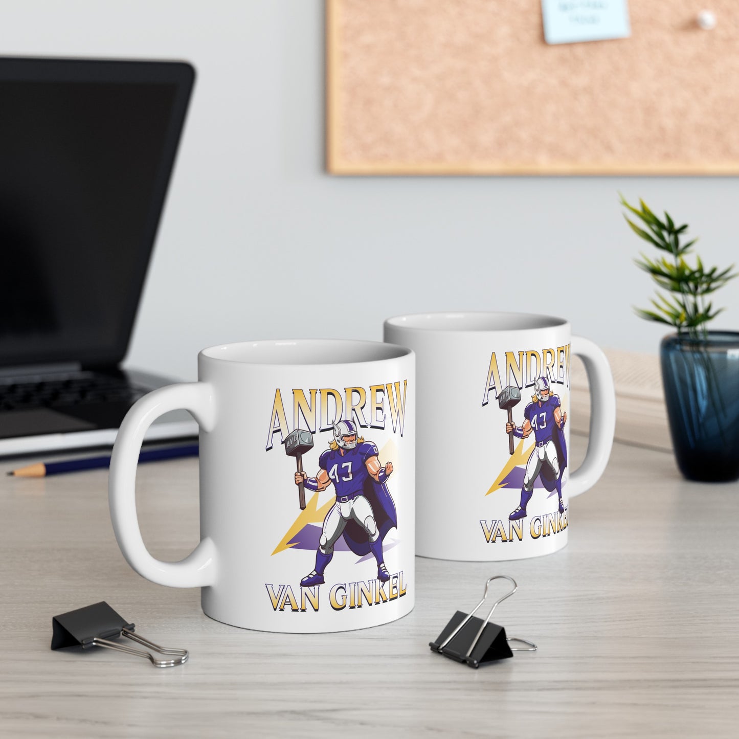 Andrew Van Ginkel Thor Themed Mug