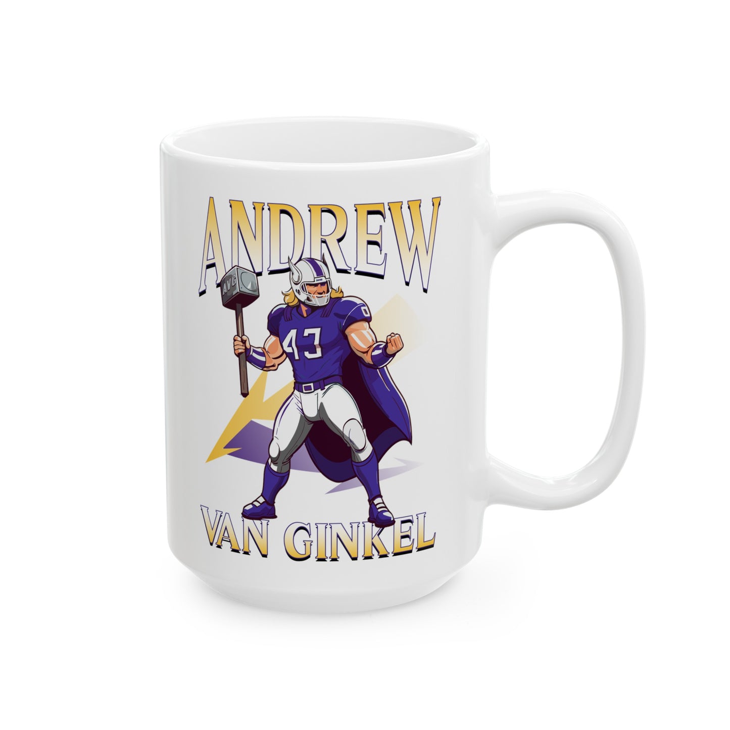 Andrew Van Ginkel Thor Themed Mug