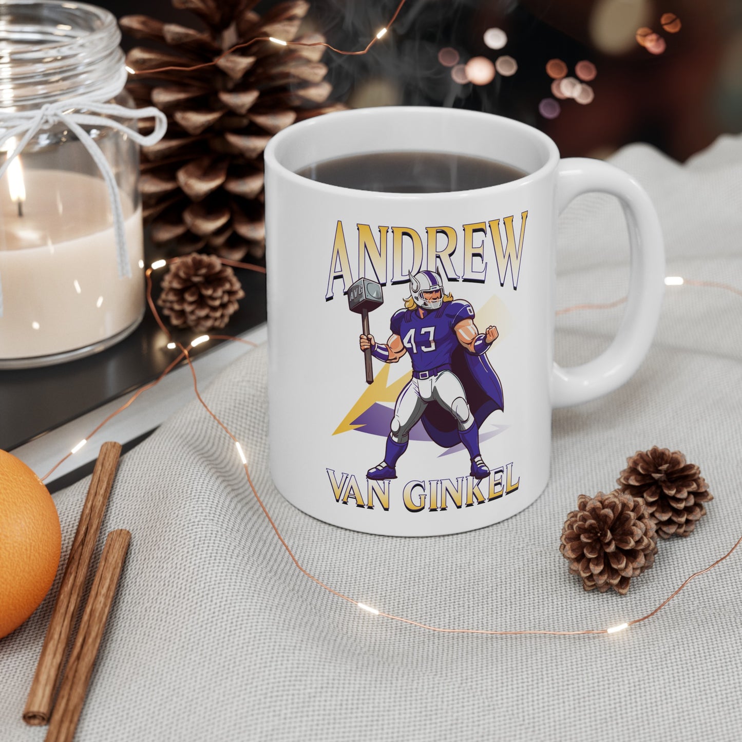 Andrew Van Ginkel Thor Themed Mug