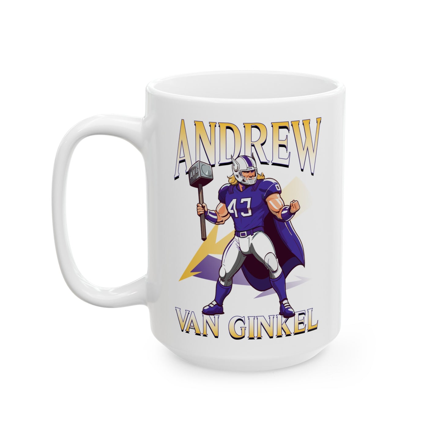 Andrew Van Ginkel Thor Themed Mug