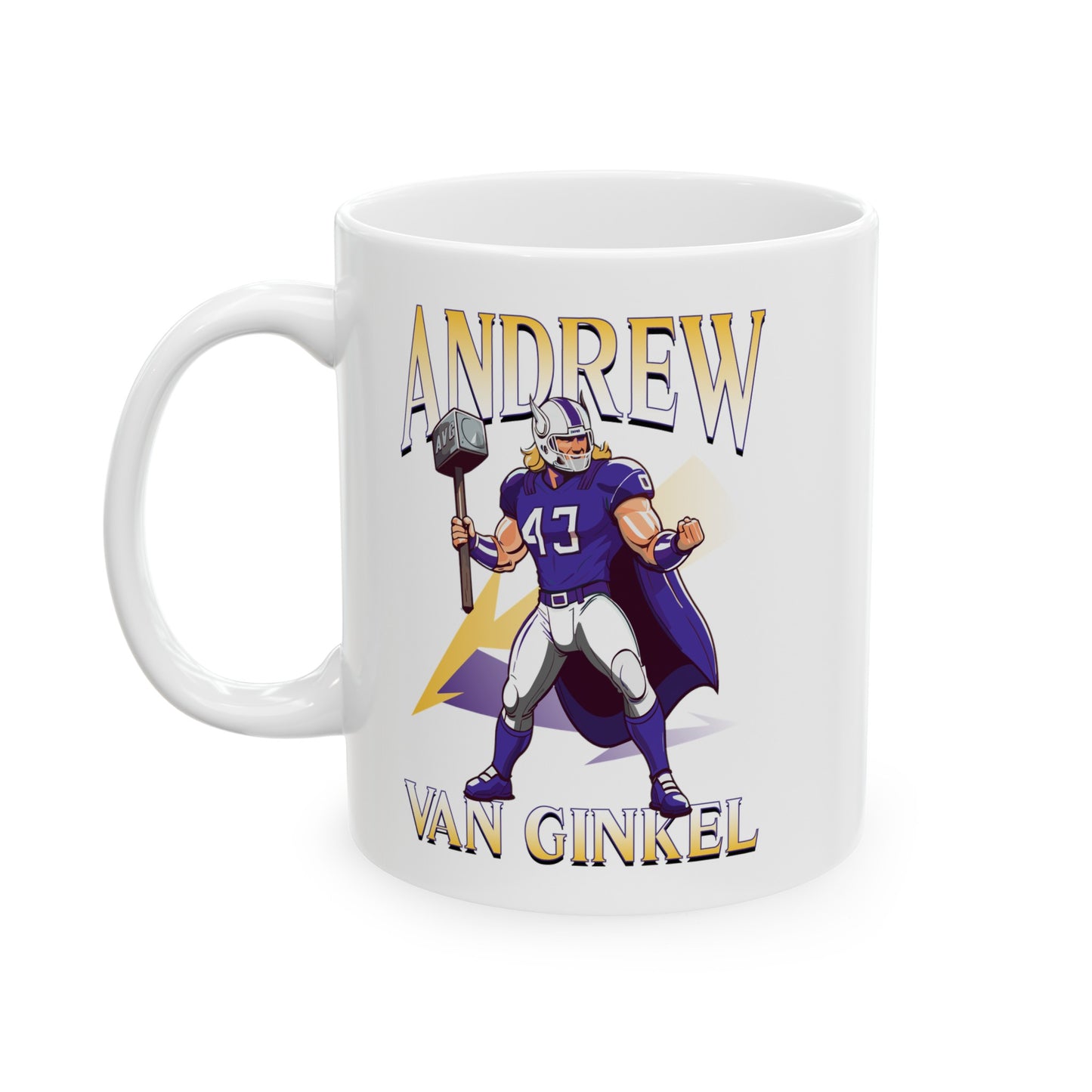 Andrew Van Ginkel Thor Themed Mug