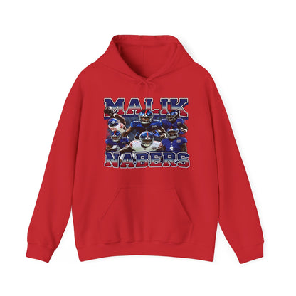 Malik Nabers Vintage Style Hoodie