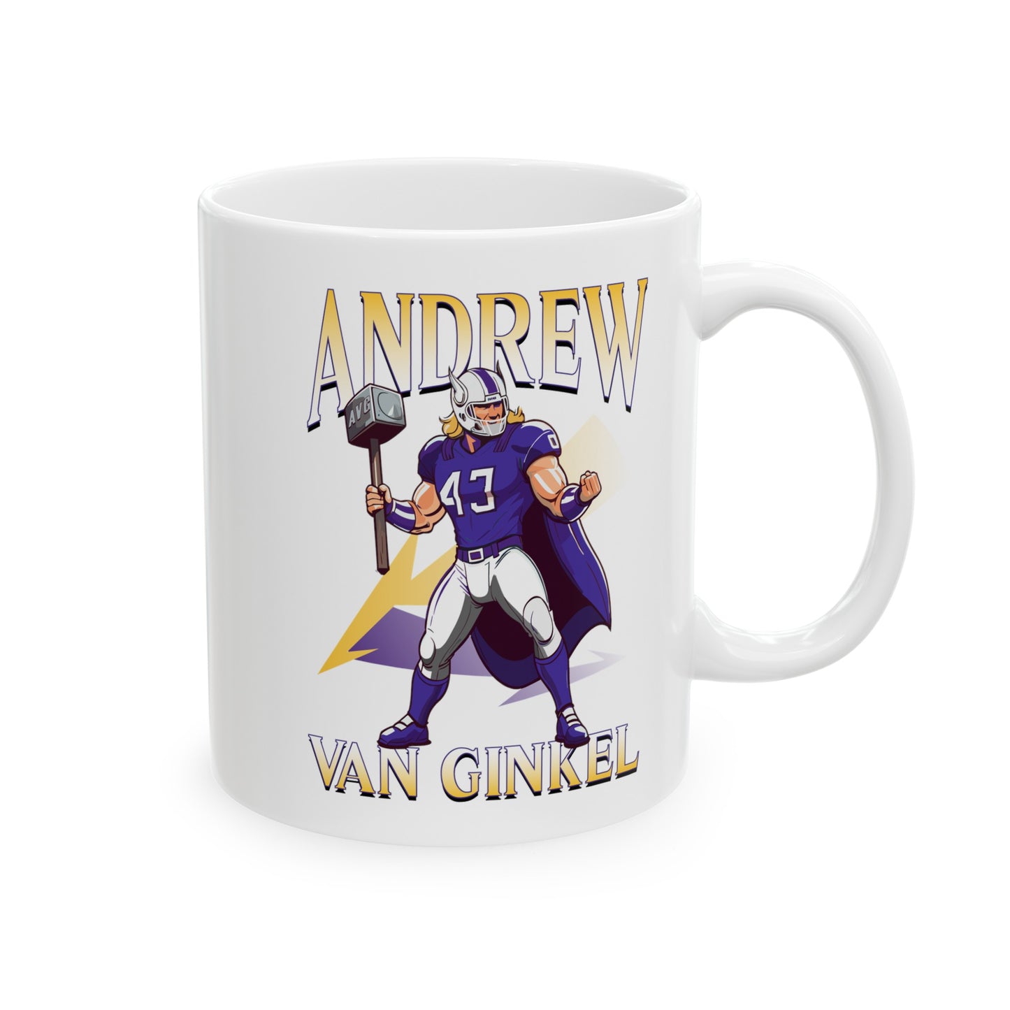 Andrew Van Ginkel Thor Themed Mug