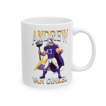 Andrew Van Ginkel Thor Themed Mug